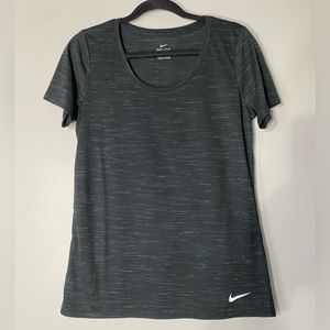 Nike Dry Fit M Black T-shirt 
Swoosh Gym Workout Athleisure wear 
Just do it